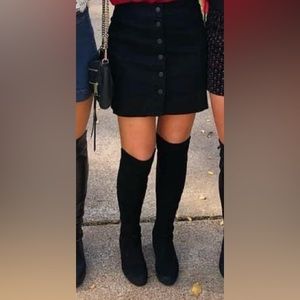 Stuart Weitzman suede over the knee boots